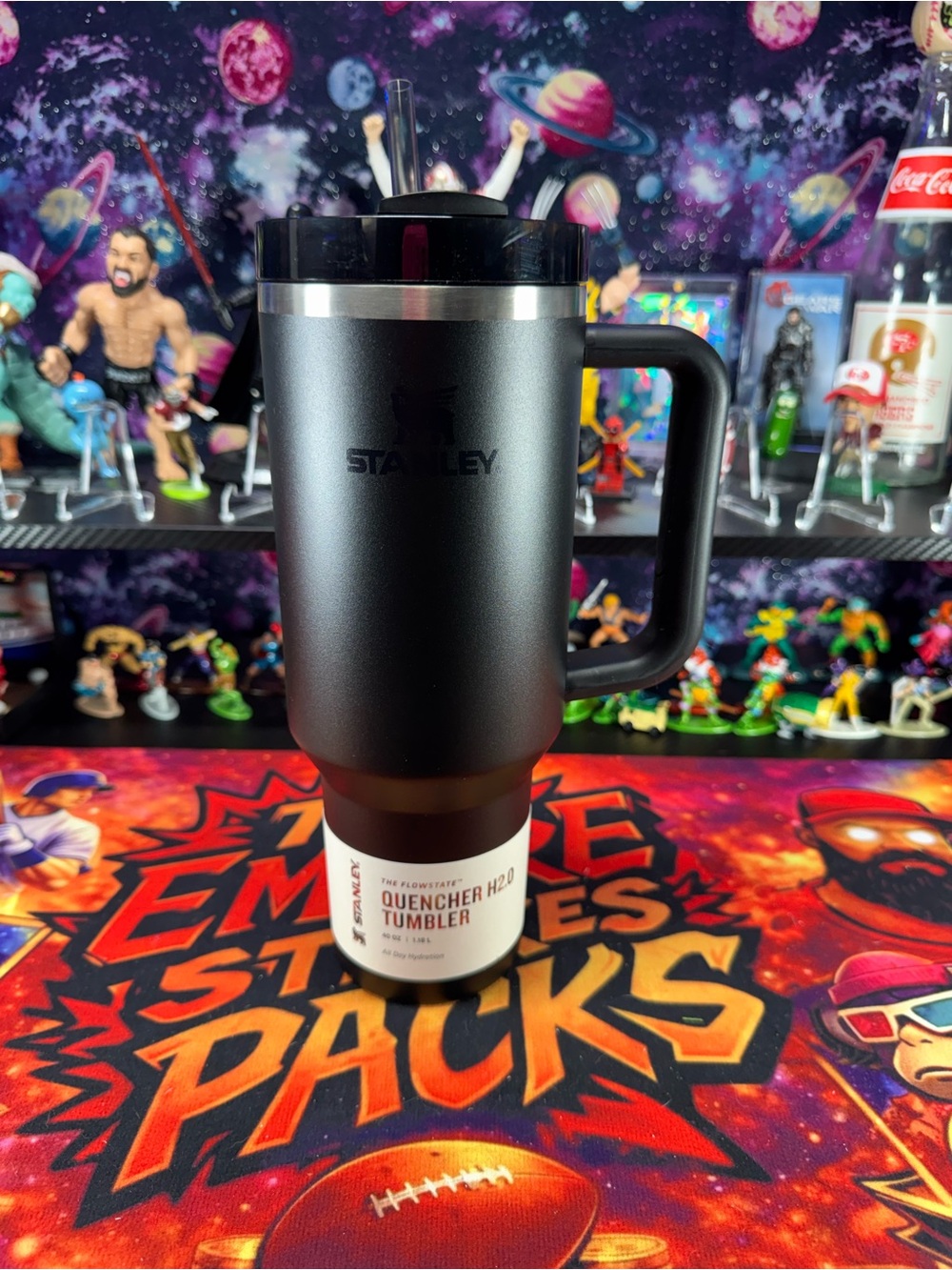 Stanley Black Travel Mug with Handle